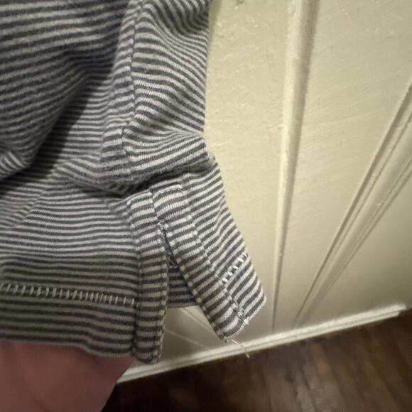 John Varvatos USA Peace Sign Soft Polo Shirt Mens Small Gray - Picture 4 of 5